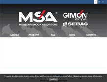 Tablet Screenshot of gimonmsa.it
